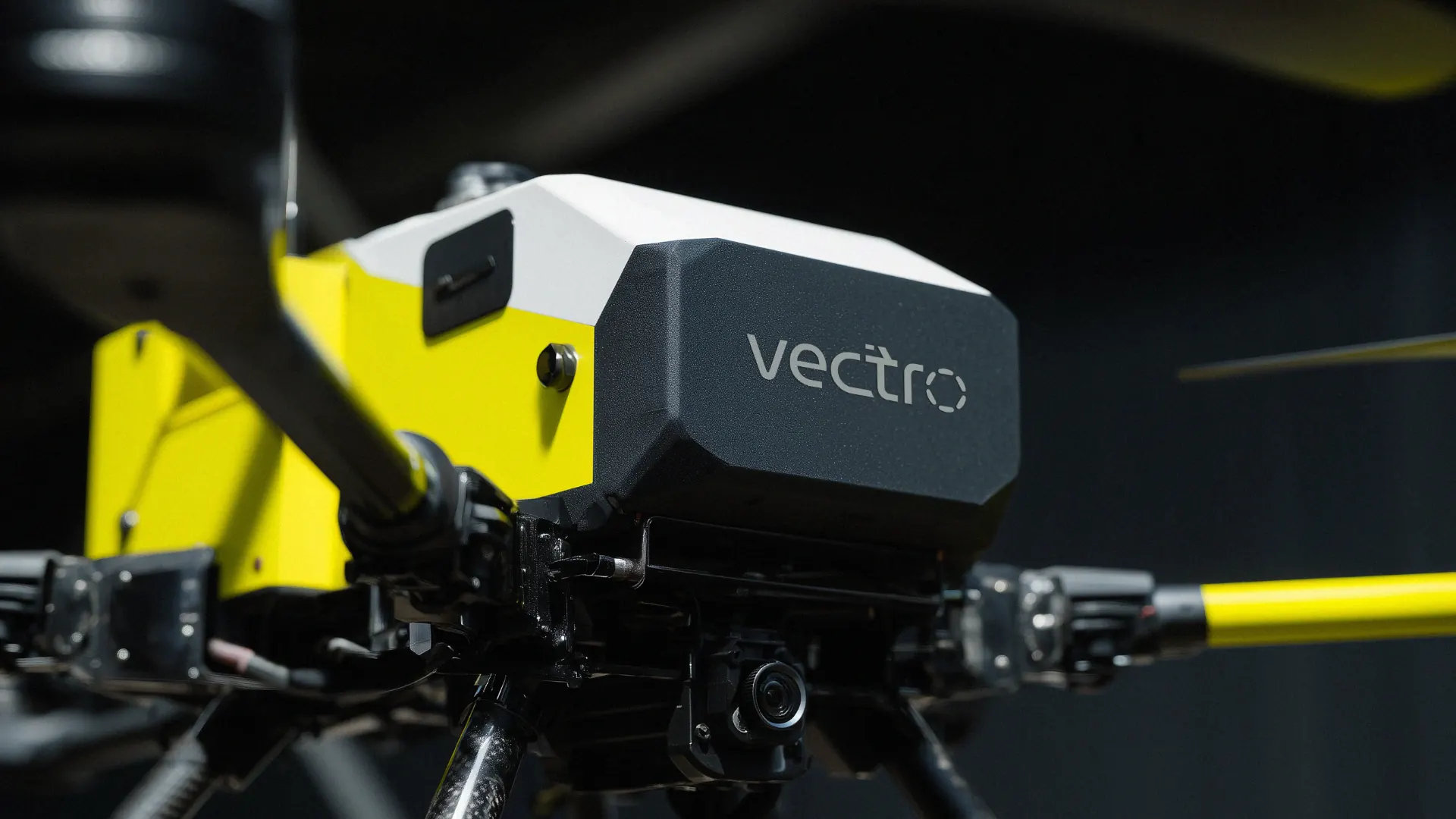 Drone industrial da Vectro em detalhe